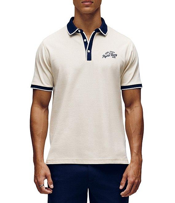 Psycho Bunny Matteo Pique Short Sleeve Polo Shirt Product Image