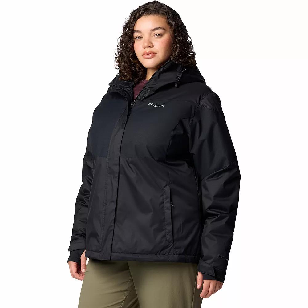 Plus Size Columbia Tipton Peak III Insulated Jacket, Women's, Size: 2XL, Snowdrift Product Image