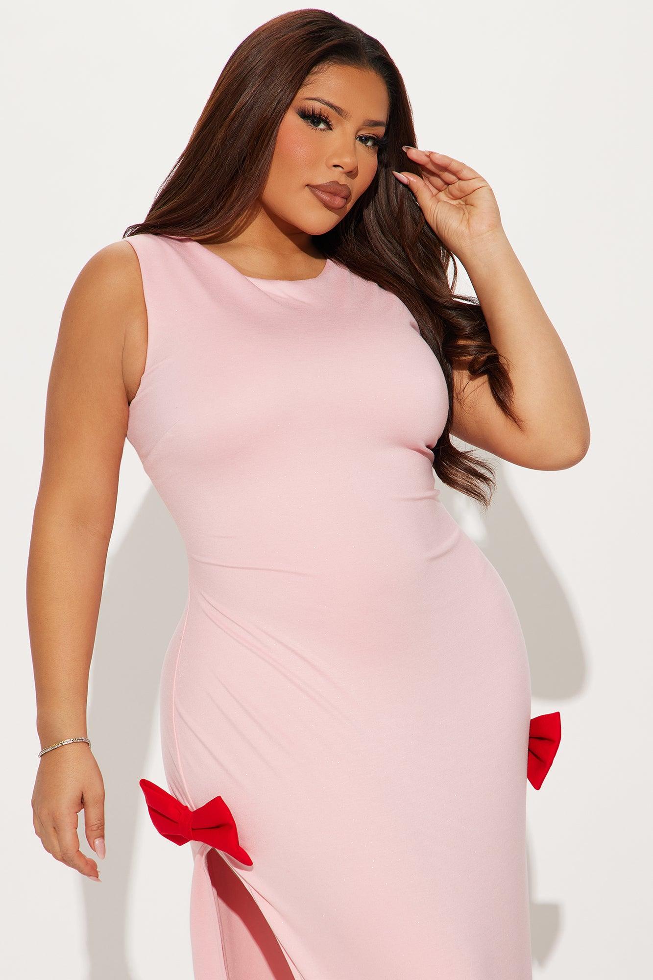 Good Taste Maxi Dress - Pink/combo Product Image