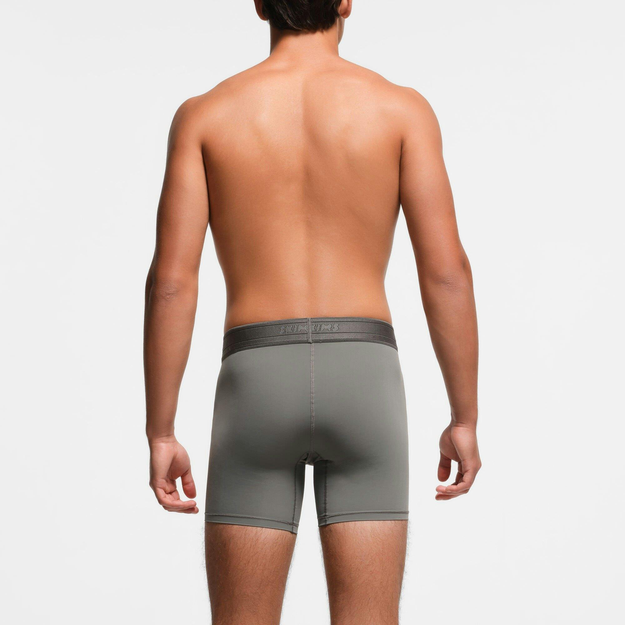 SKIMS FLEX MENS 7" BOXER BRIEF 3-PACK | OBSIDIAN Product Image