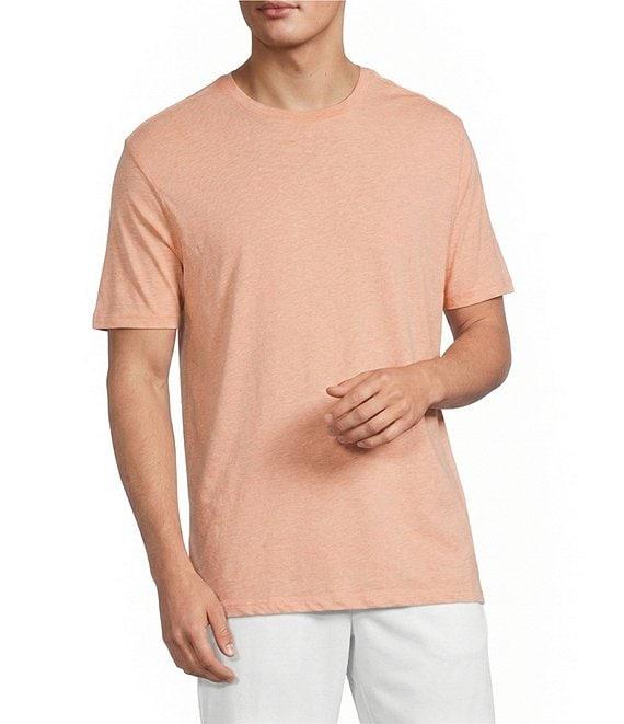 Roundtree & Yorke Solid Cloud Short Sleeve Crew Neck T-Shirt Product Image