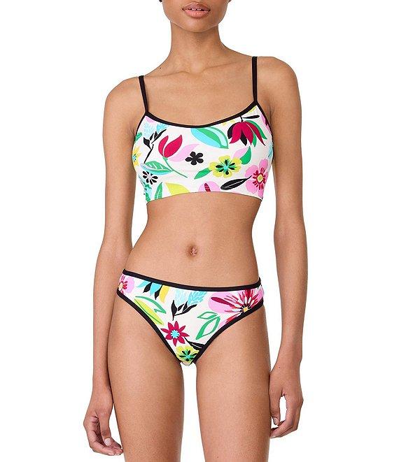 kate spade new york Safari Floral High Cut Classic Swim Bottom Product Image