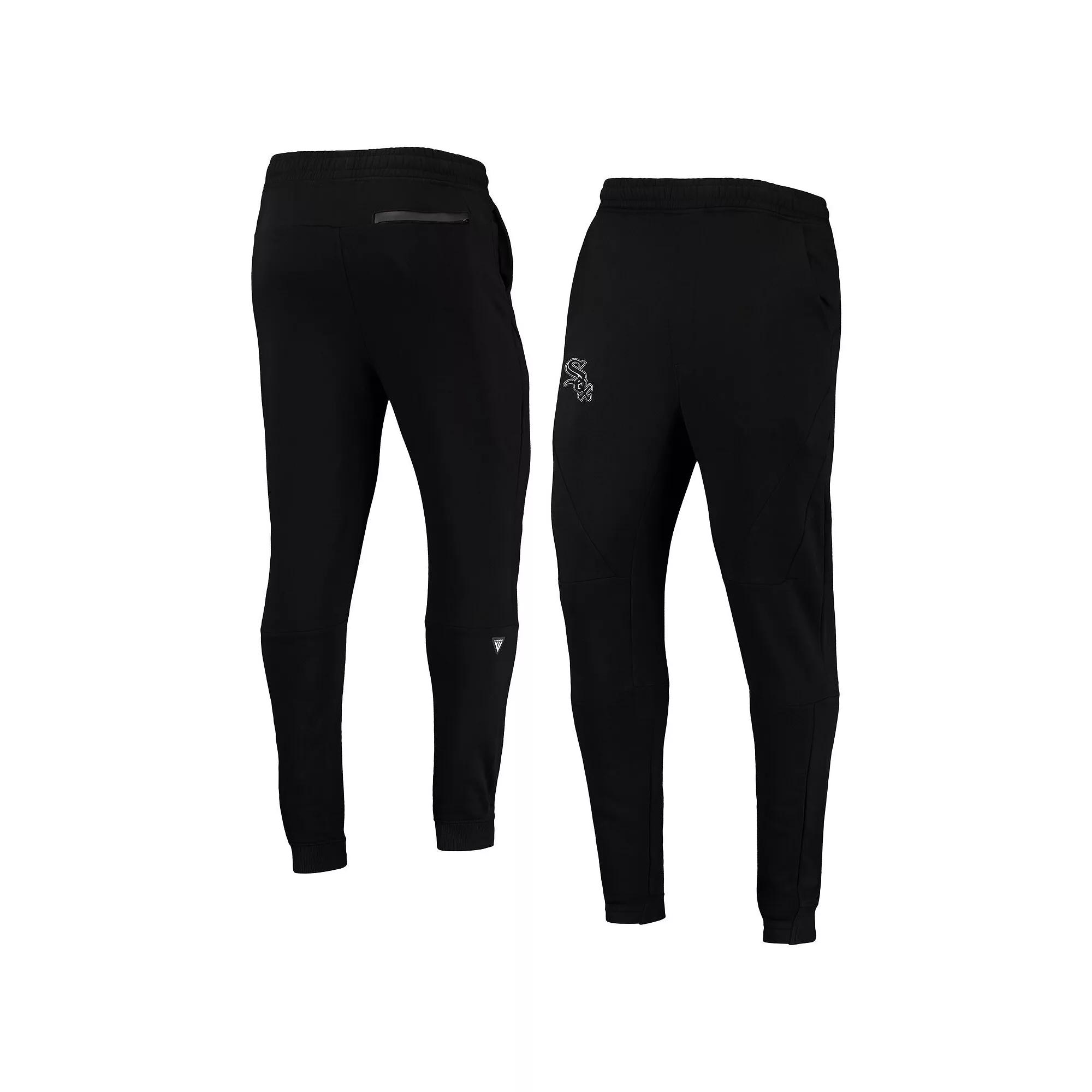 Men's Levelwear Black Chicago White Sox Tempo 22 Fleece Pants, Size: Large Product Image