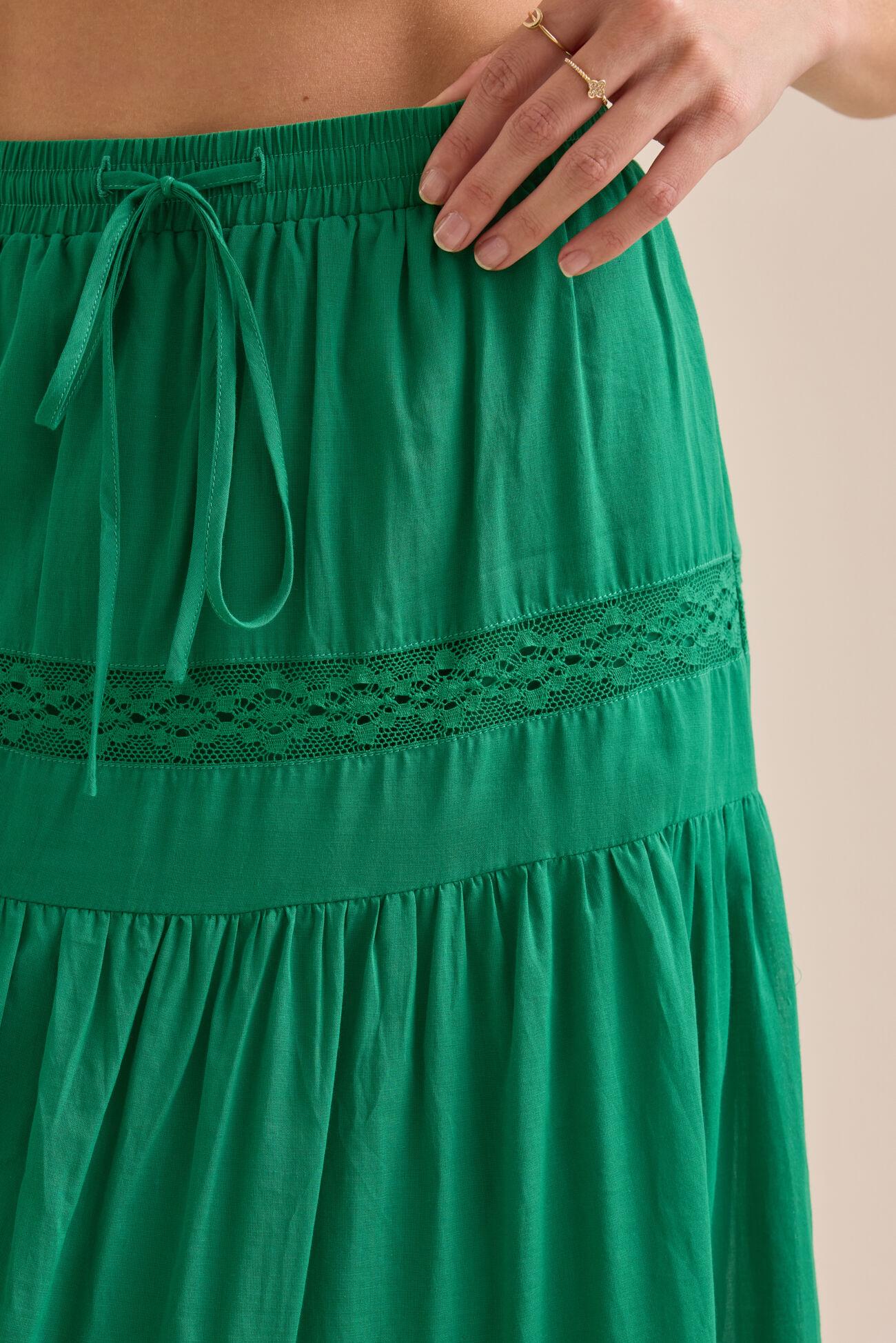 Austin Lace Midi Skirt Product Image