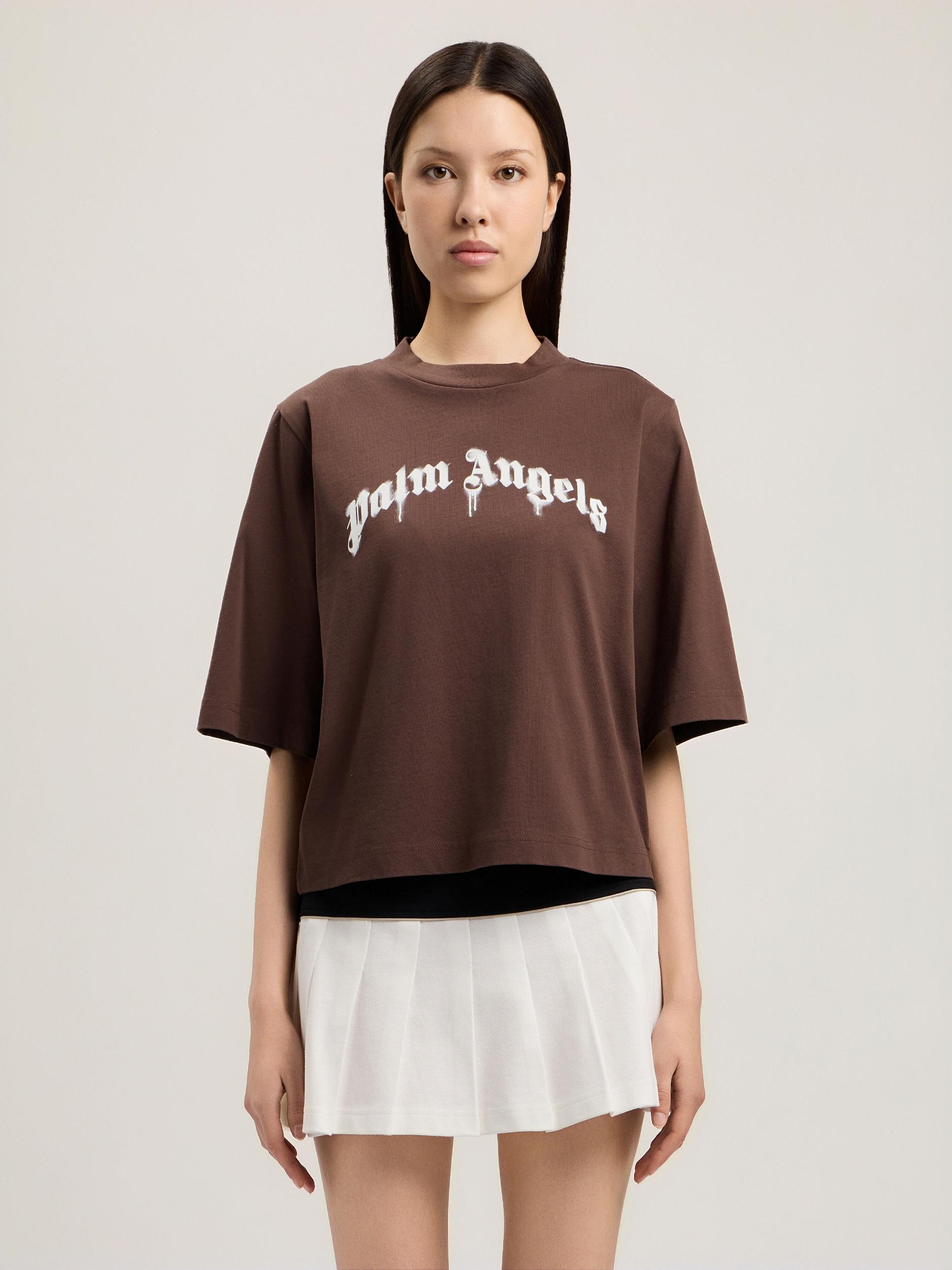 Curved Logo Boxy T-Shirt Product Image
