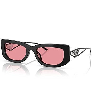 Womens 53MM Rectangle Sunglasses Product Image