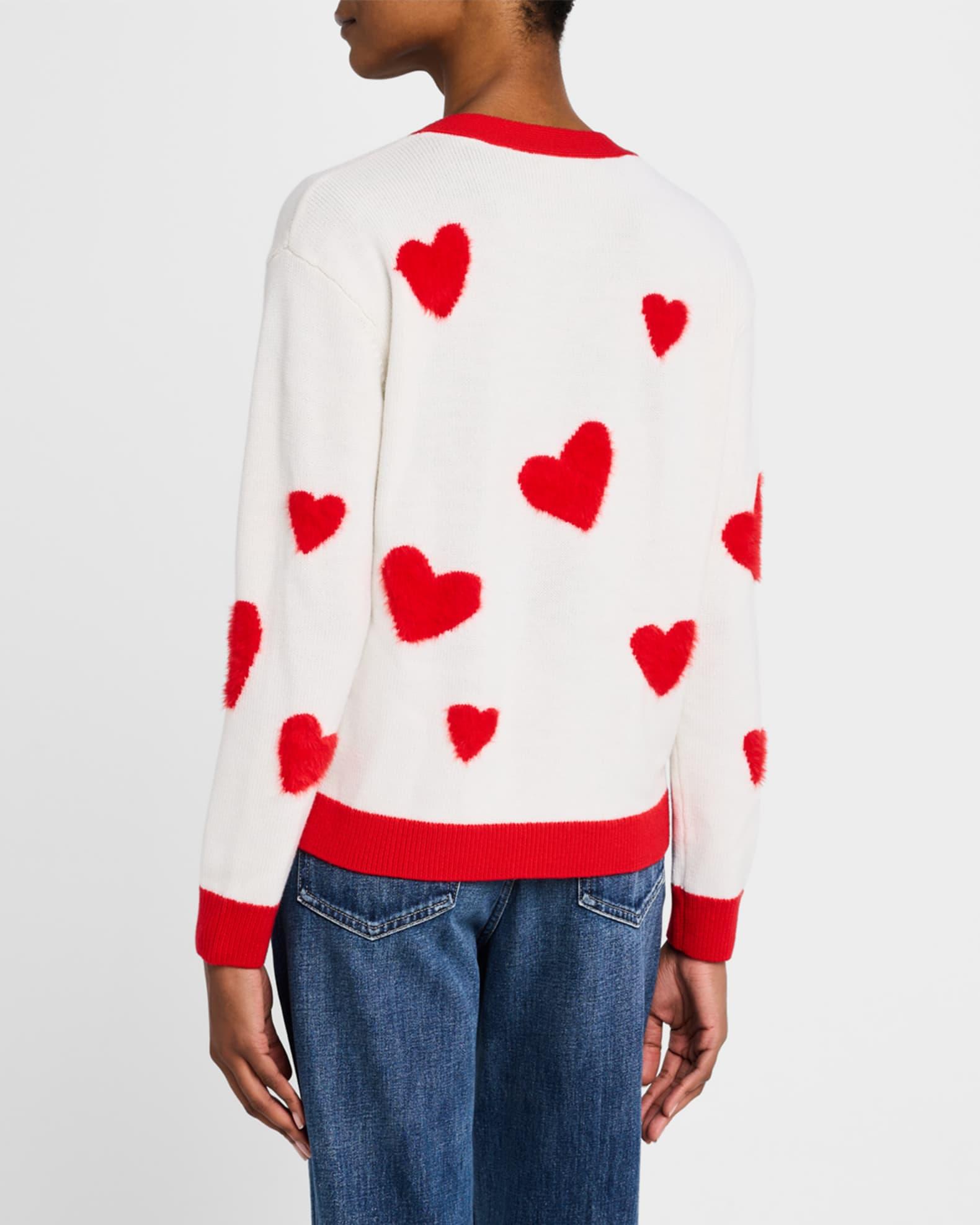 Bradley Heart Wool-Blend Cardigan Product Image