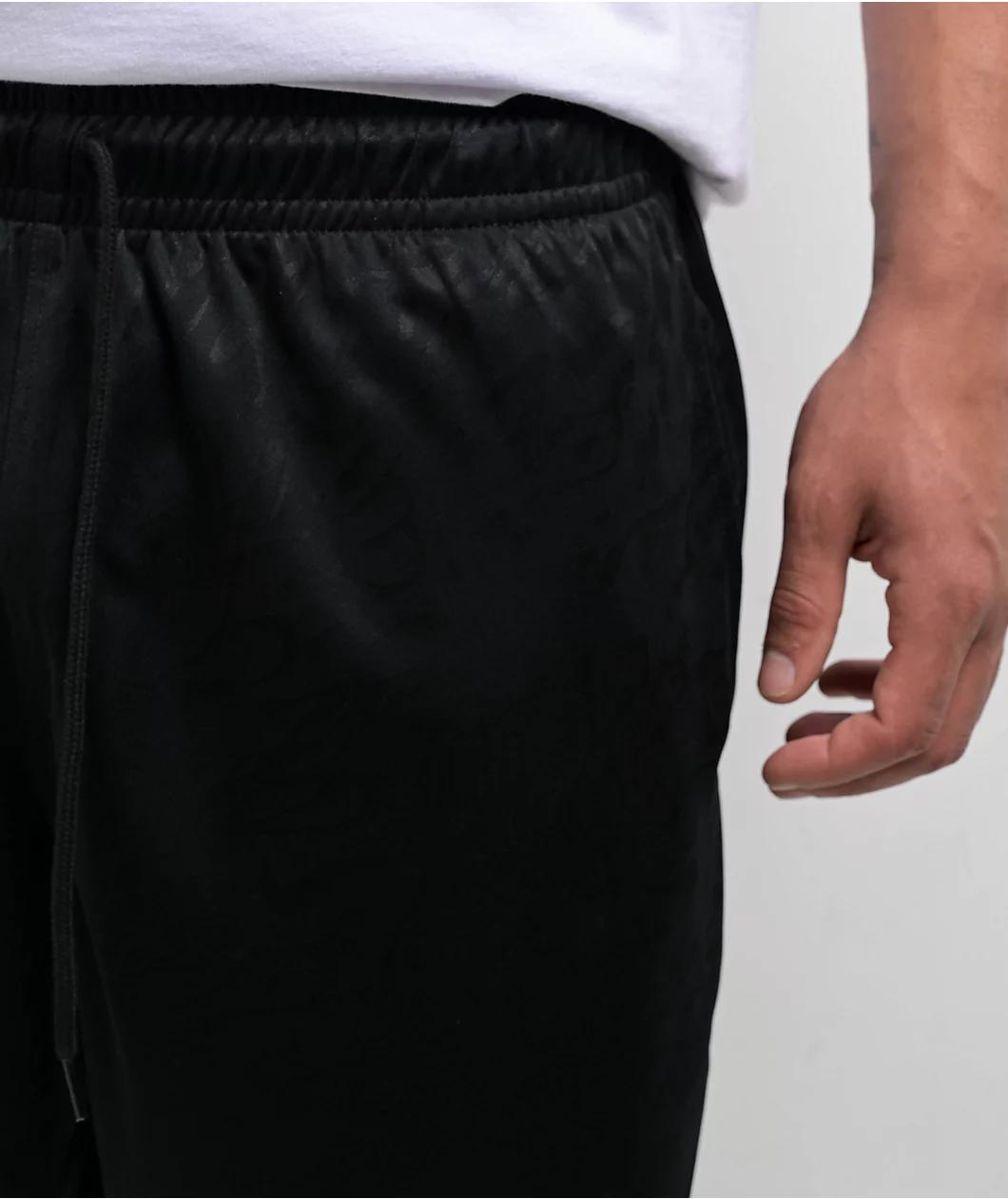 Empyre Colby Ultra Wide Blue Wash Denim Skate Shorts Product Image