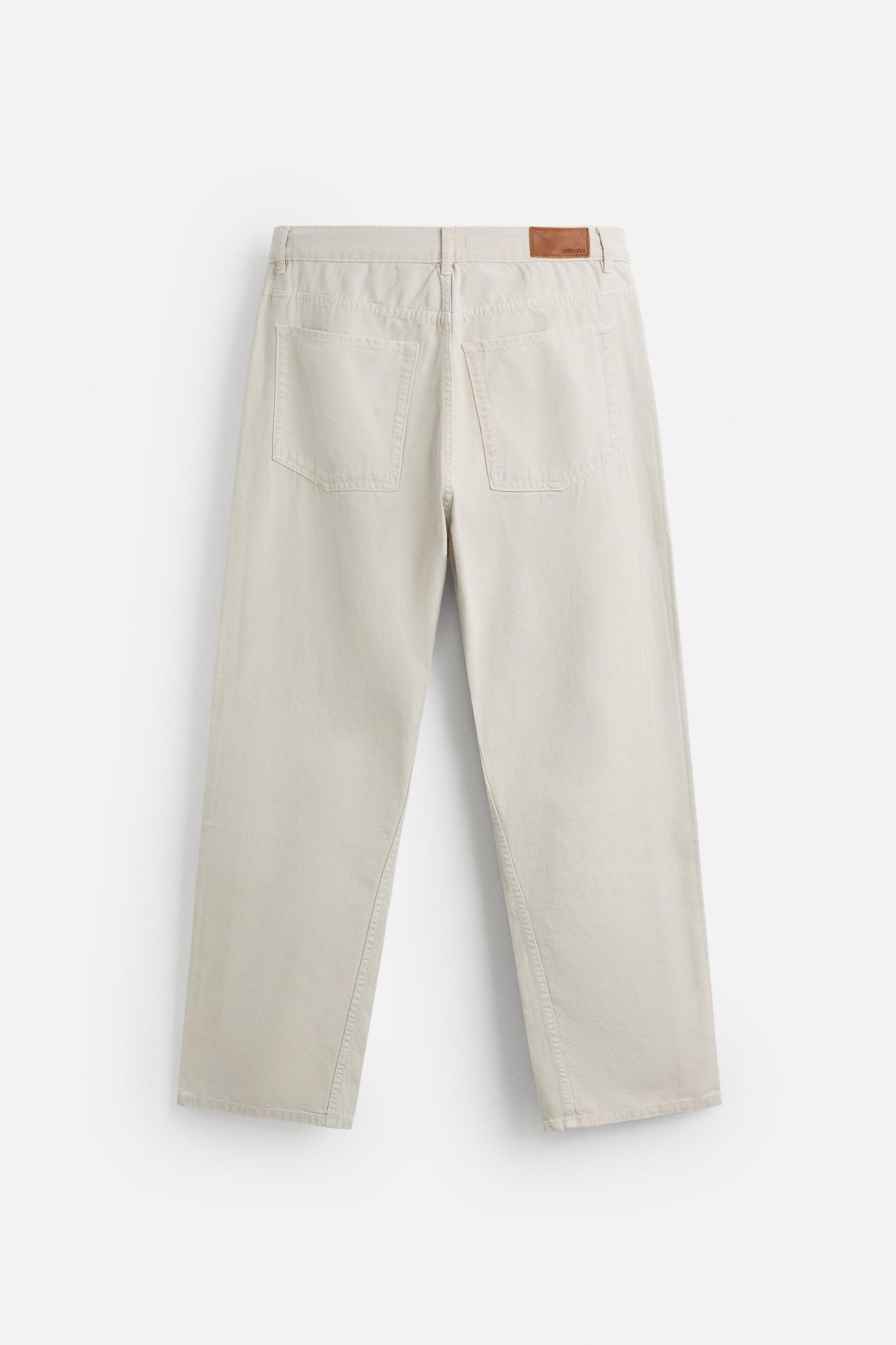 RELAXED STRAIGHT FIT JEANS Product Image