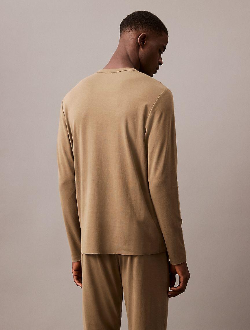 CK Black Sleep Slim Crewneck T-Shirt Product Image