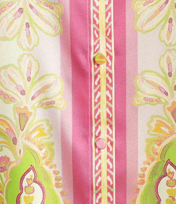 Antonio Melani Clio Satin Printed Wrap Coordinating Skirt Product Image