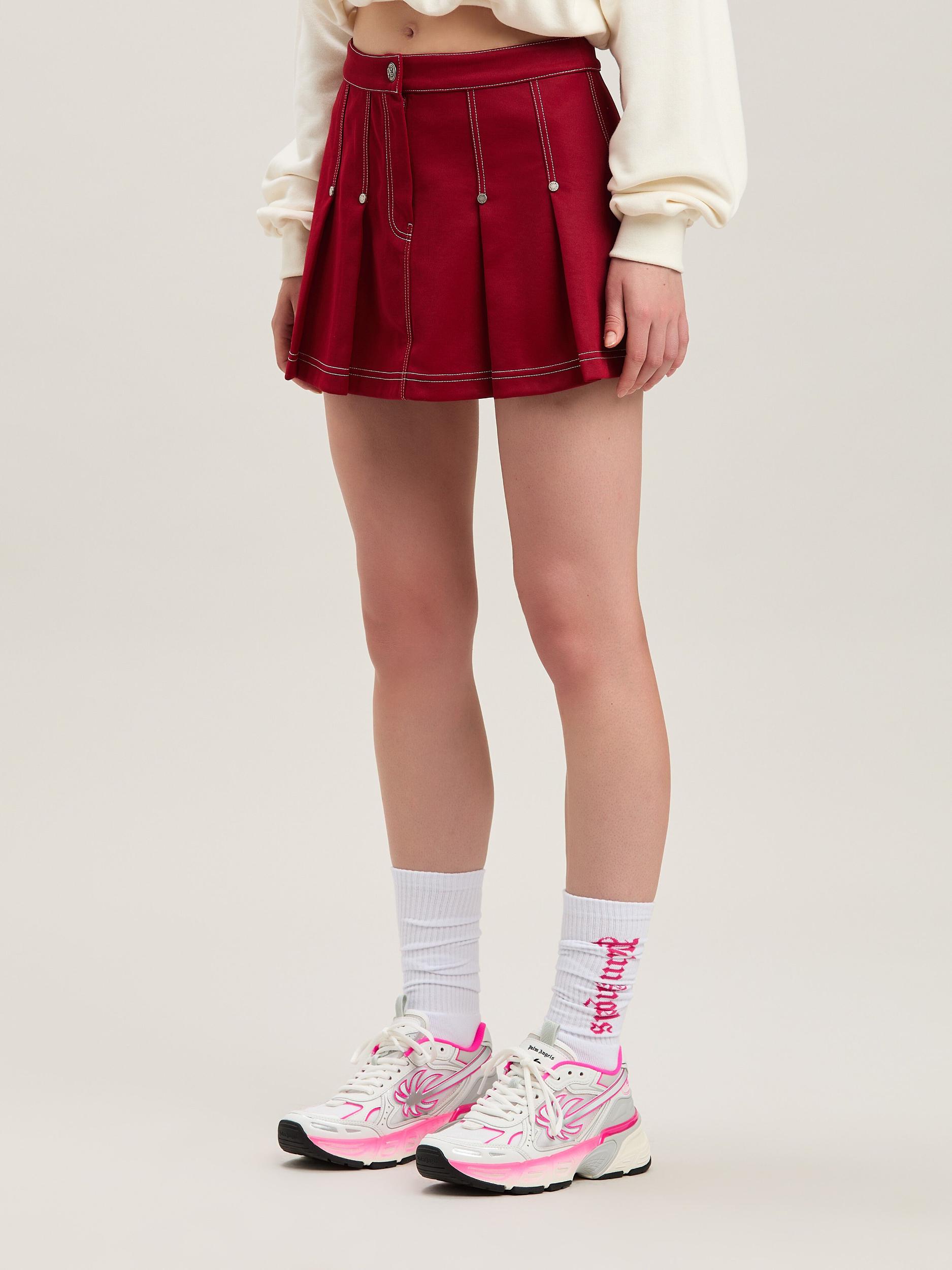 VINTAGE PLEATED MINI SKIRT Product Image