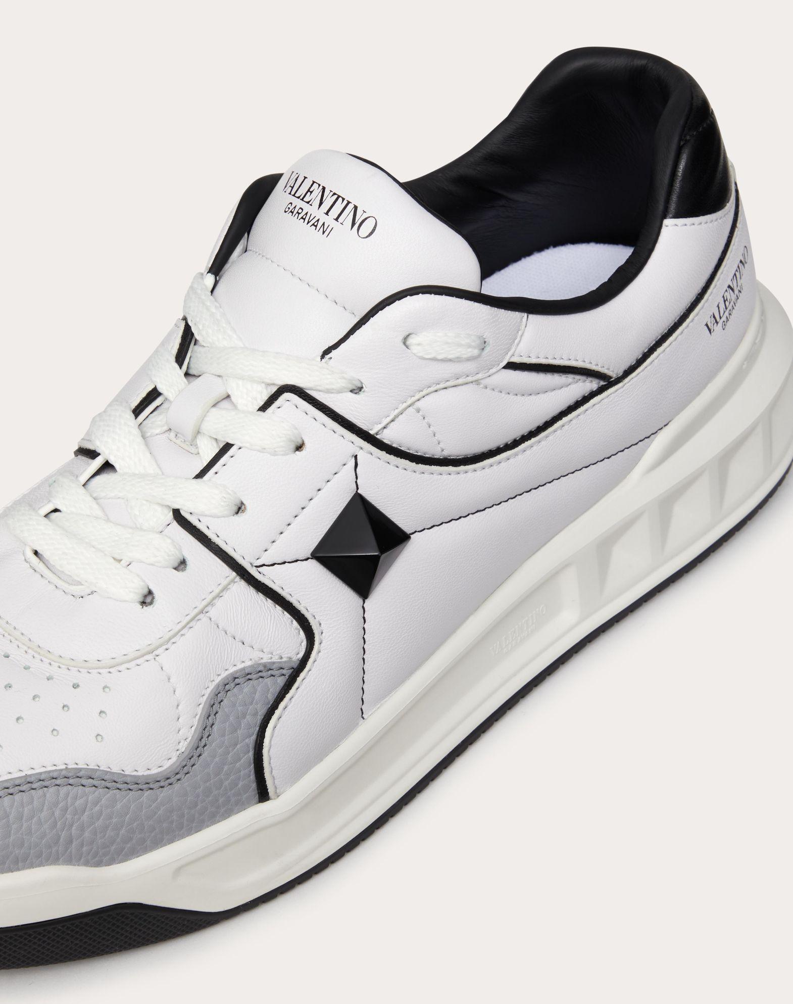 One Stud Low-Top Nappa Sneaker  Product Image