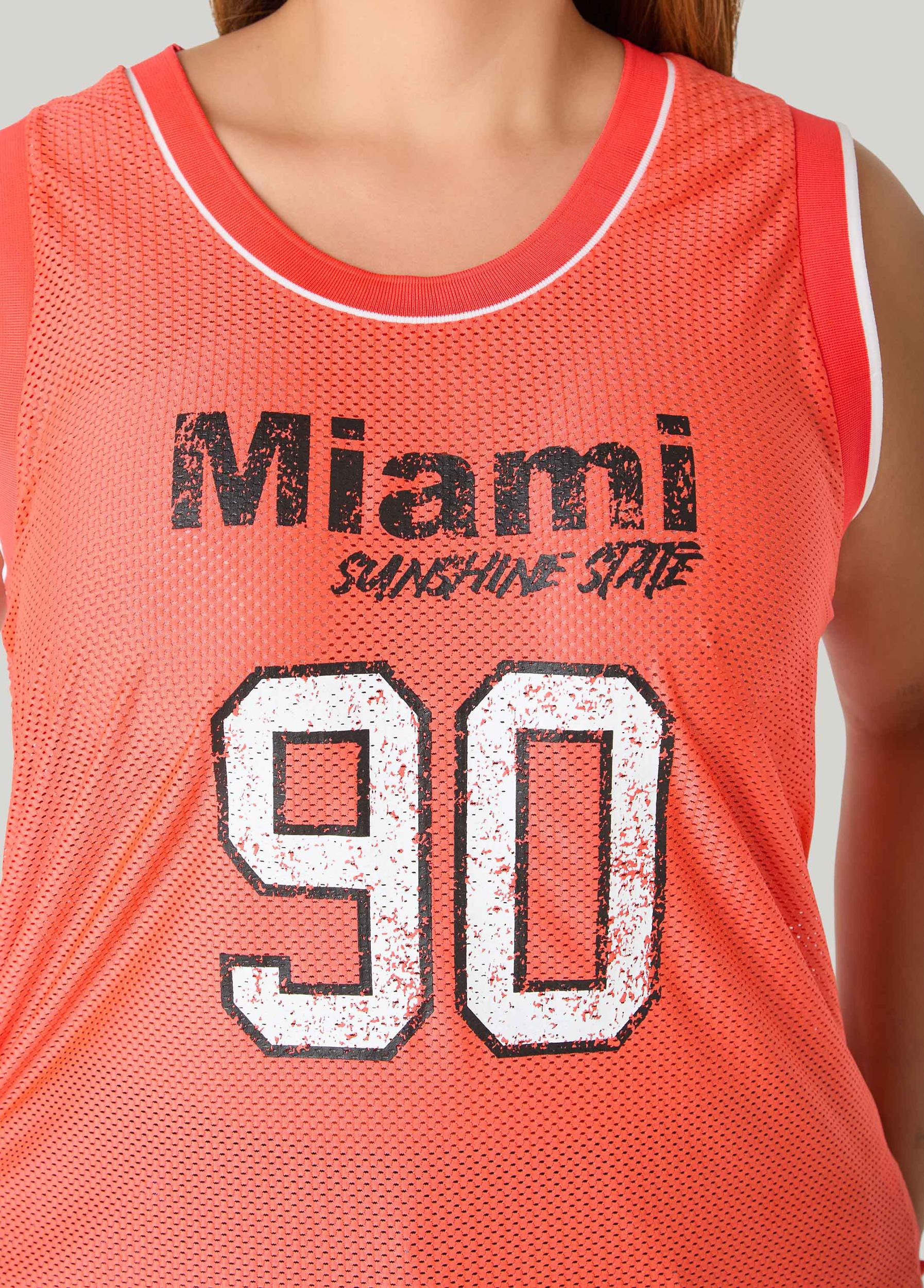 Drawstring Basketball Jersey Product Image