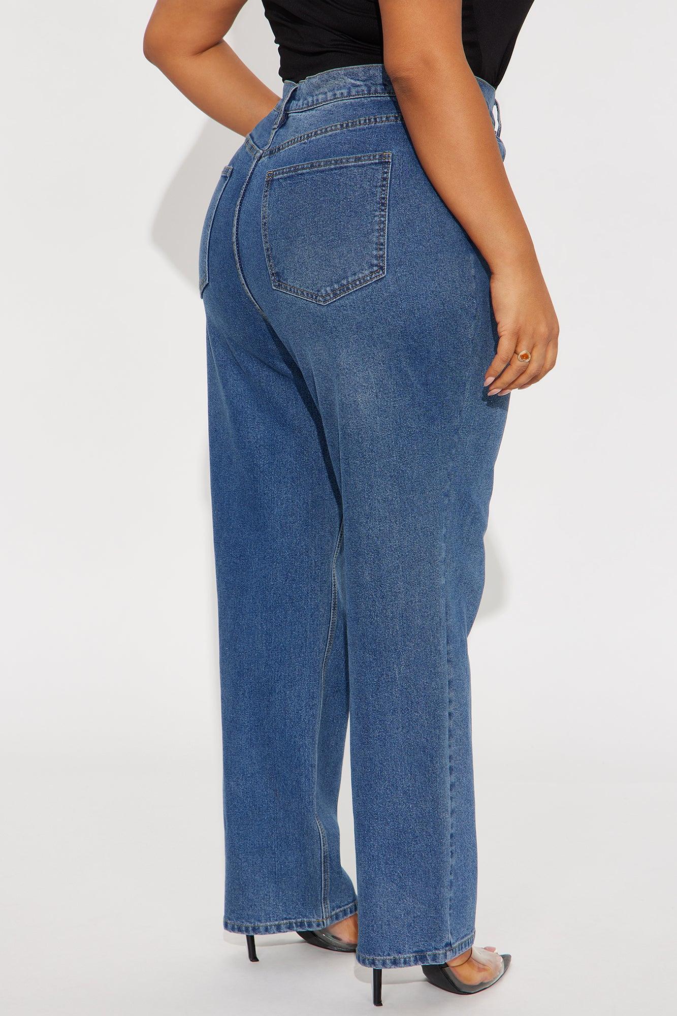 Tall Jennifer 90's Pinch Ankle Straight Leg Jeans - Medium Wash Female Product Image