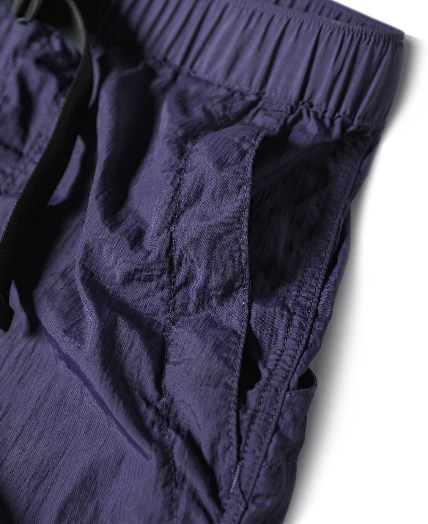 Nylon Climbers' Shorts - Purple Product Image