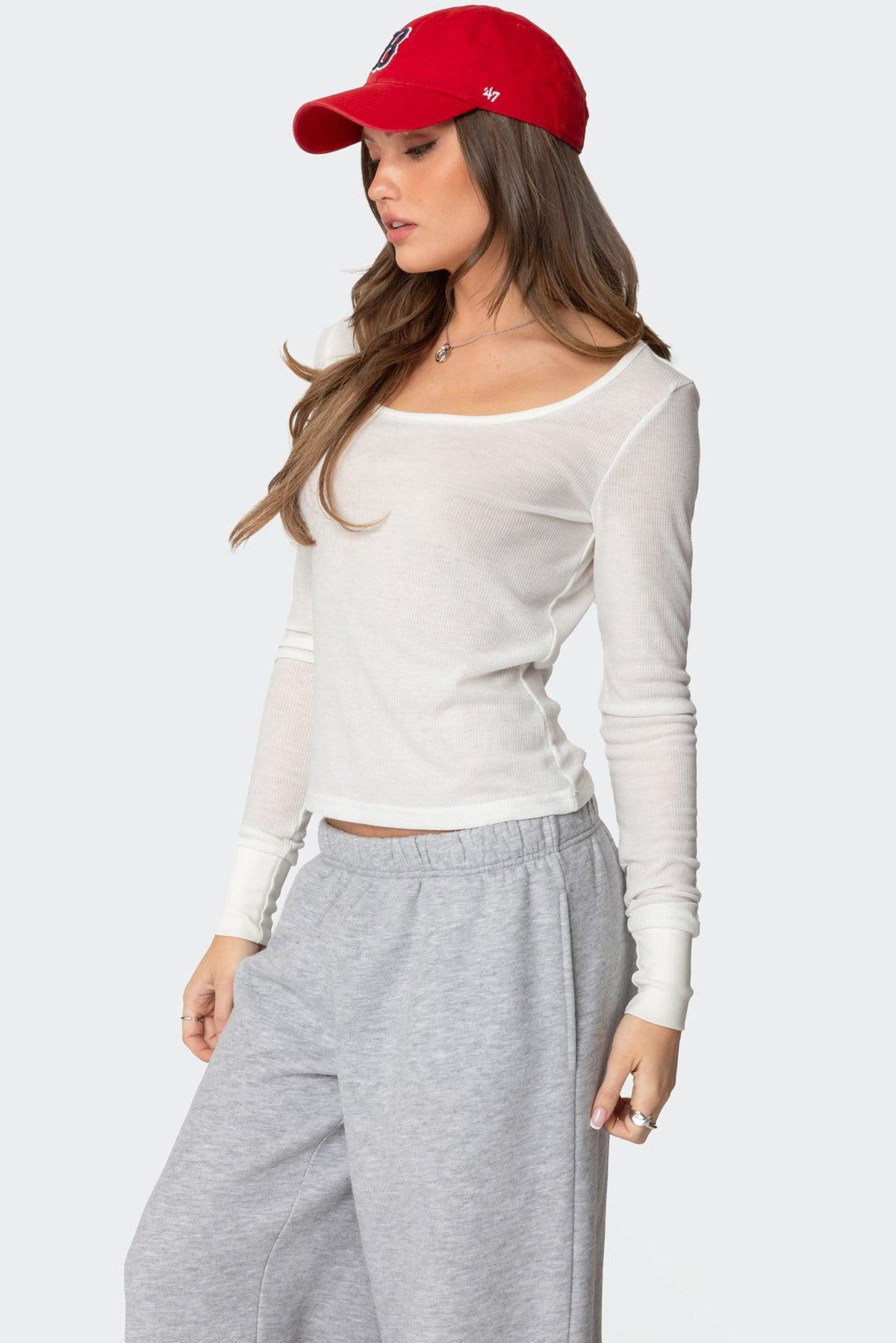 Hailey Scoop Neck Top Product Image