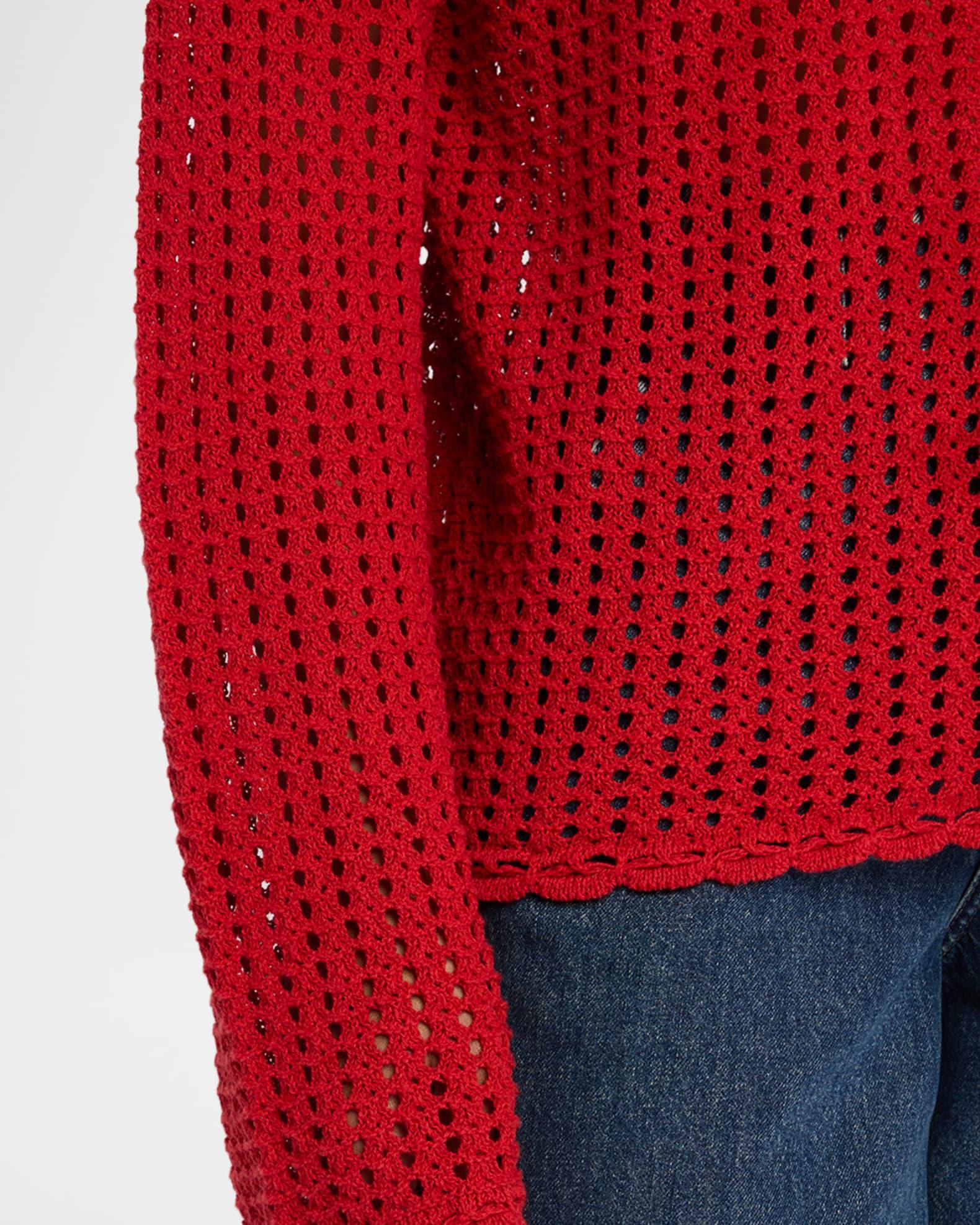 Khloe Crochet Cardigan Product Image