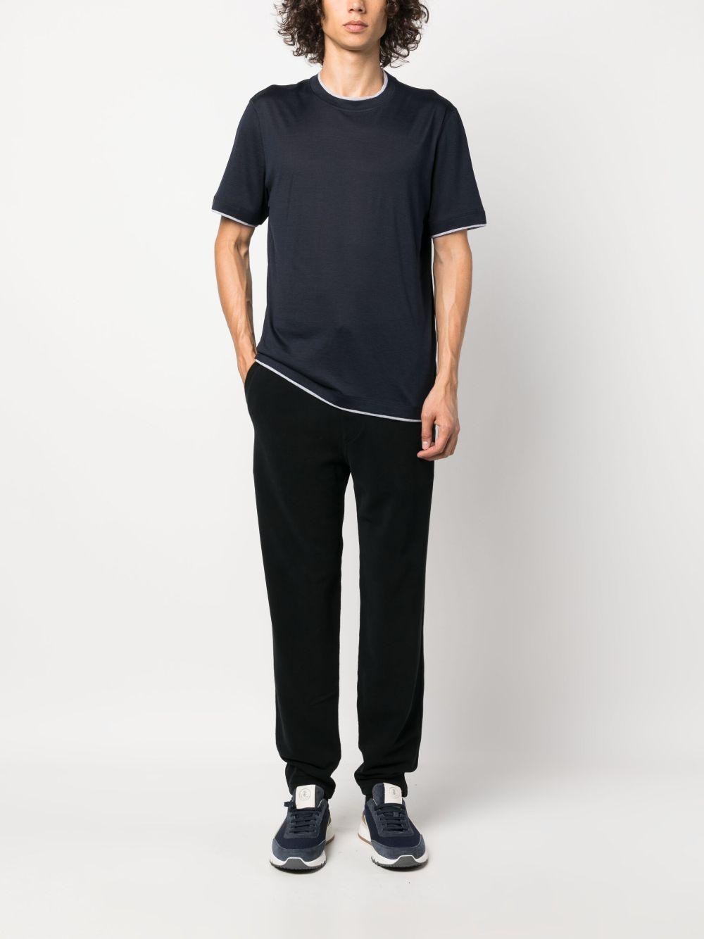 straight-leg cotton track pants Product Image