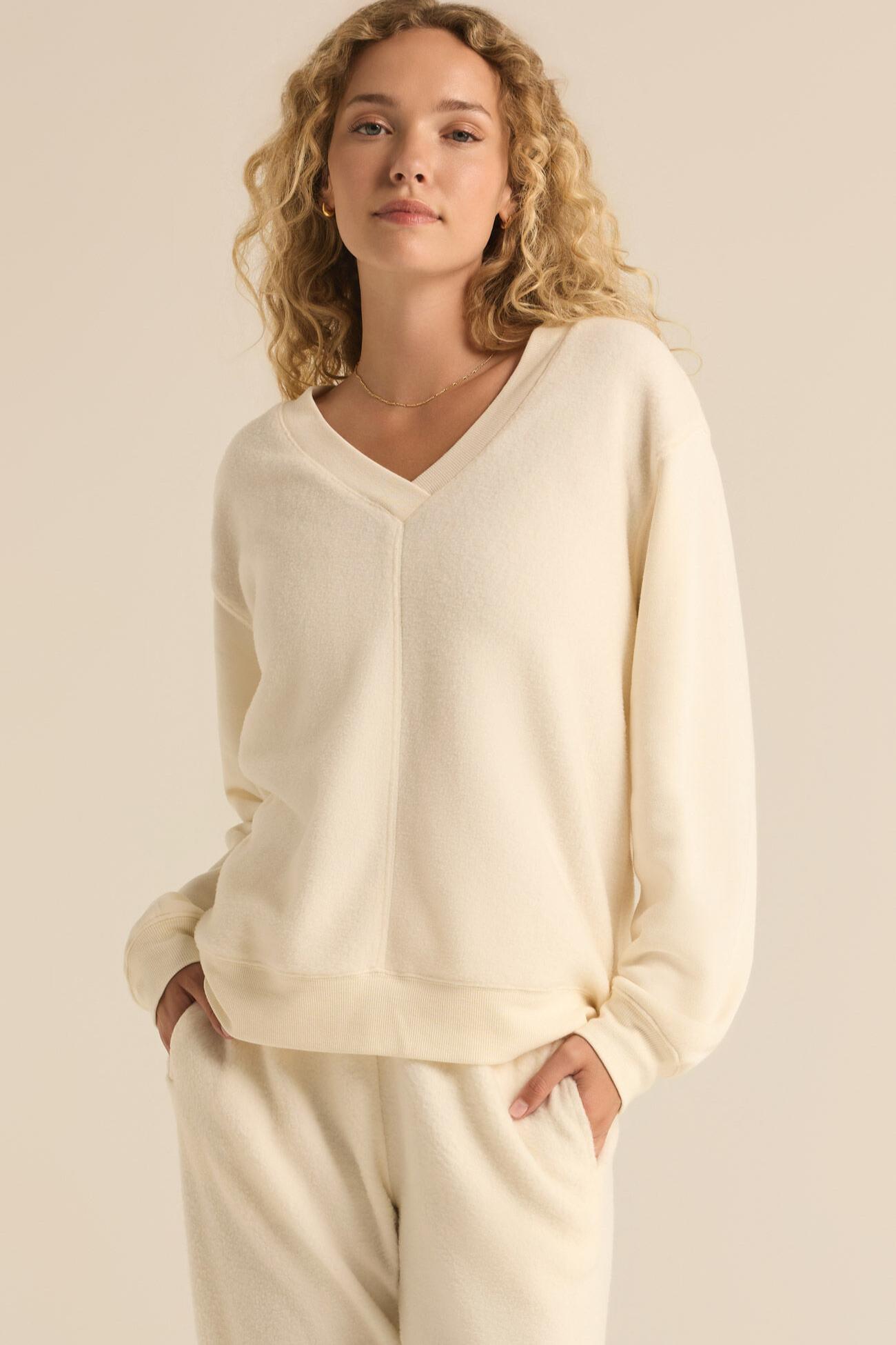 Off The Clock Cozy Sweatshirt Product Image