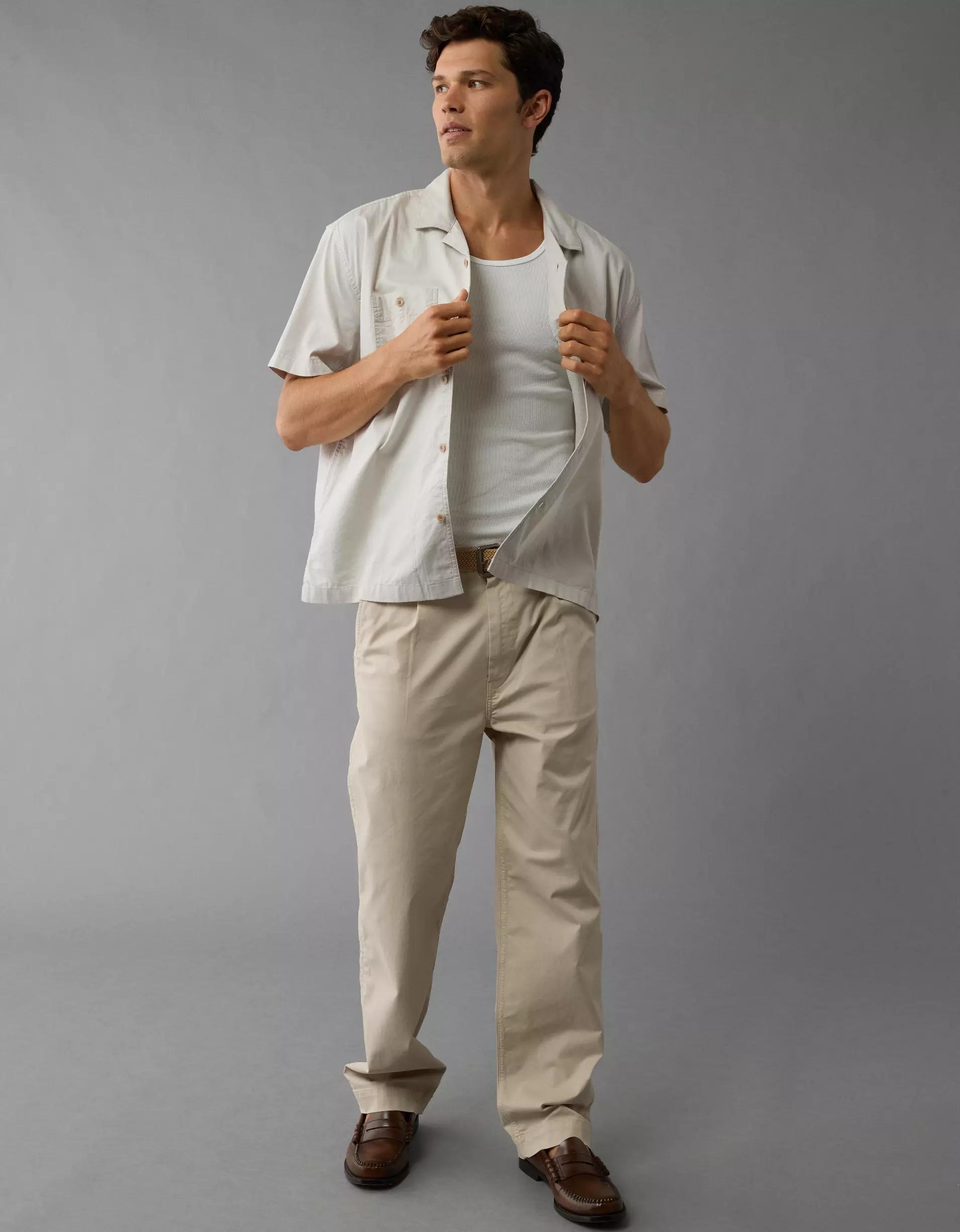 AE Poolside Button-Up Shirt Product Image