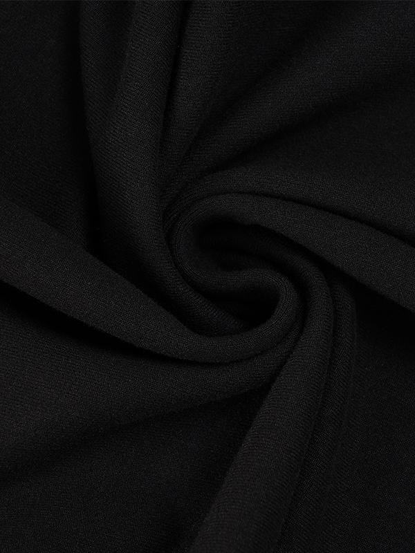 Dark Retro Print Casual Top Product Image