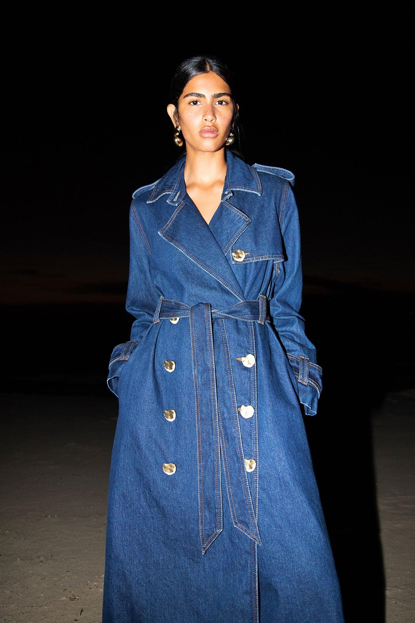 Genesis Denim Trench Product Image