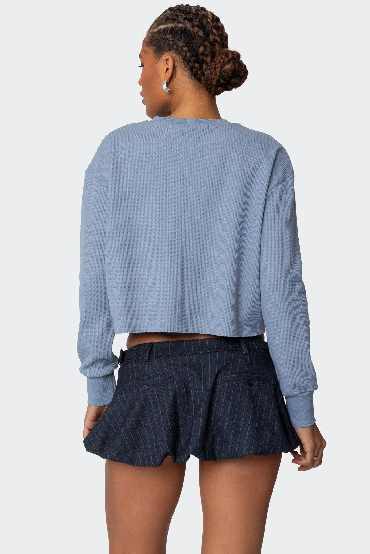 88 Waffle Long Sleeve T Shirt Product Image