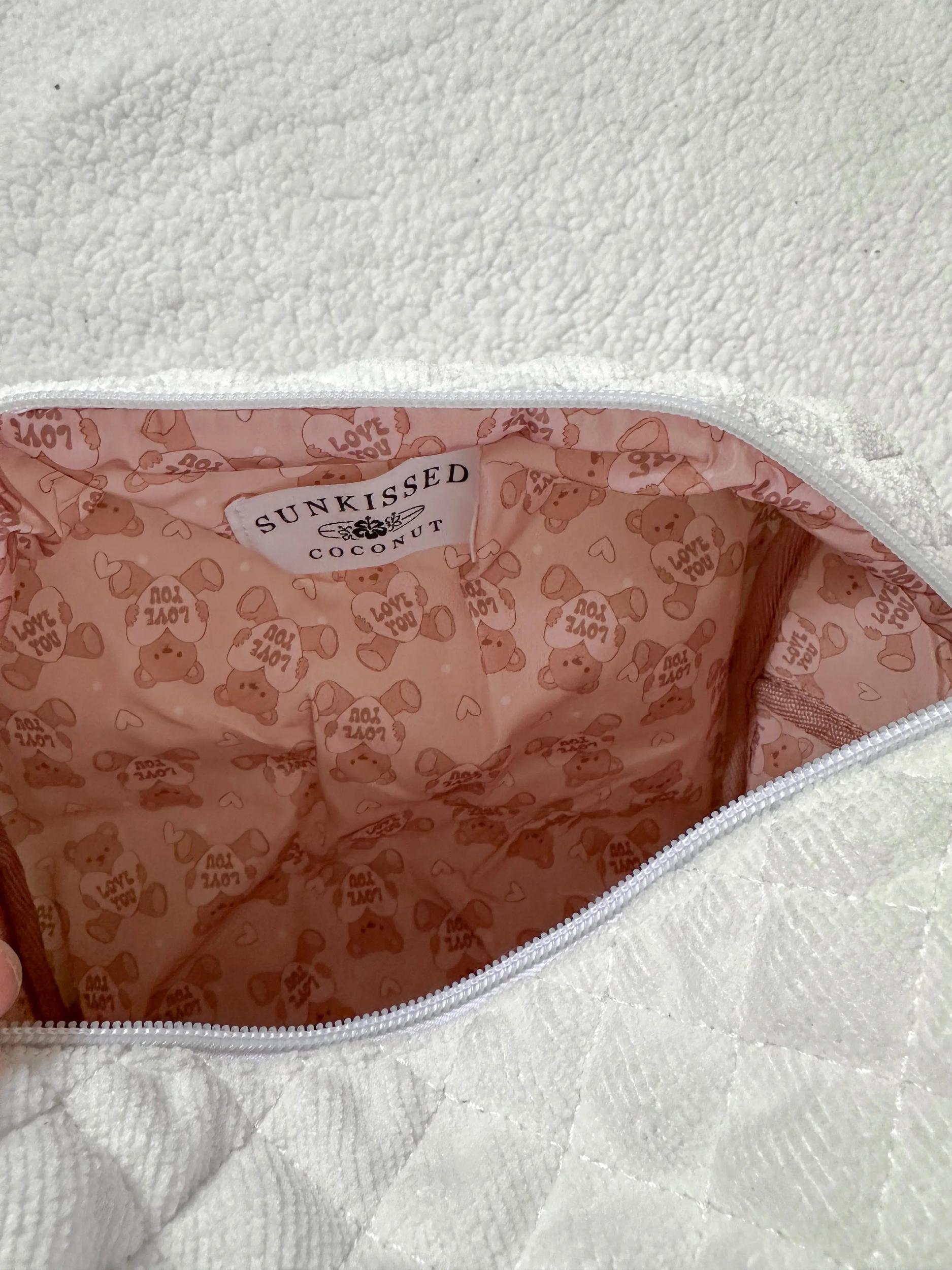 Large Teddy Bear Quilted Handmade Travel Bag Product Image