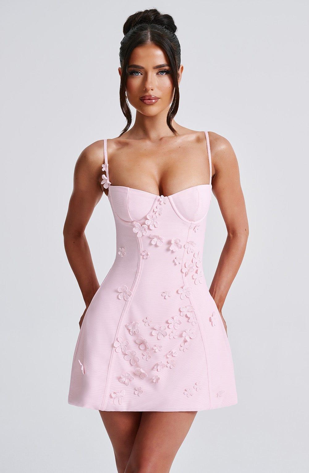 Dalary Mini Dress - Blush Product Image