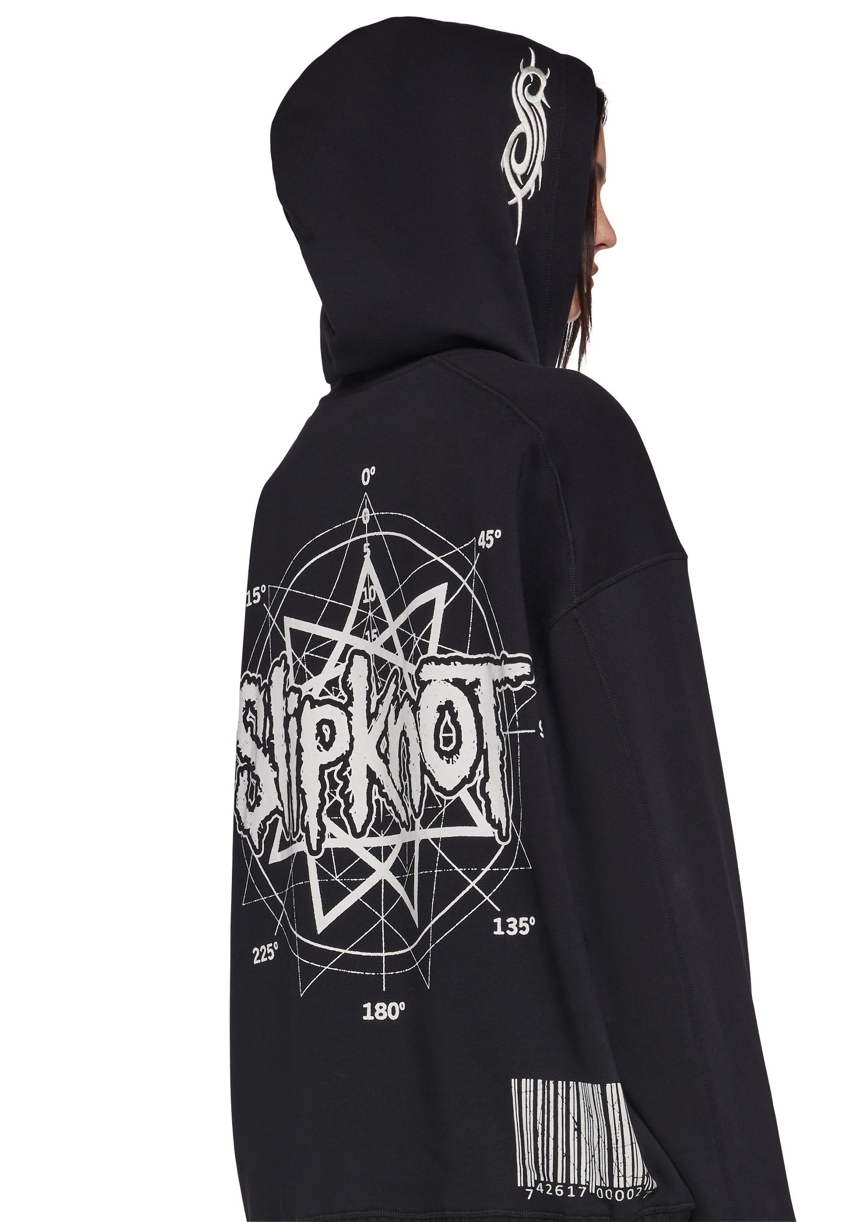 Dolls Kill x Slipknot Mummy Graphic Hoodie - Black Product Image