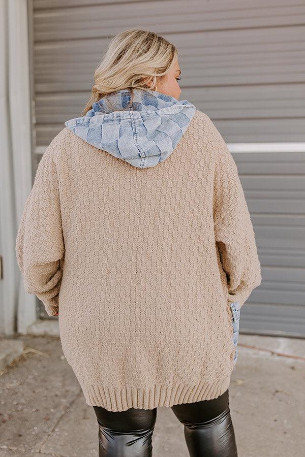 Cafe Cuddles Knit Jacket Curves Product Image