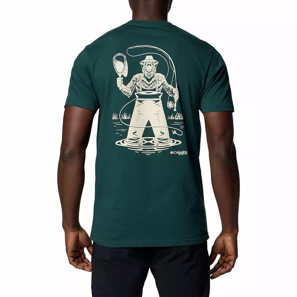 Men's Columbia Performance Fishing Gear Short Sleeve Graphic Tee,  Product Image