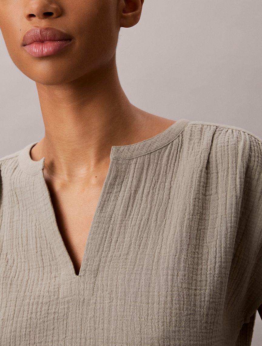 Double Gauze Relaxed T-Shirt Product Image