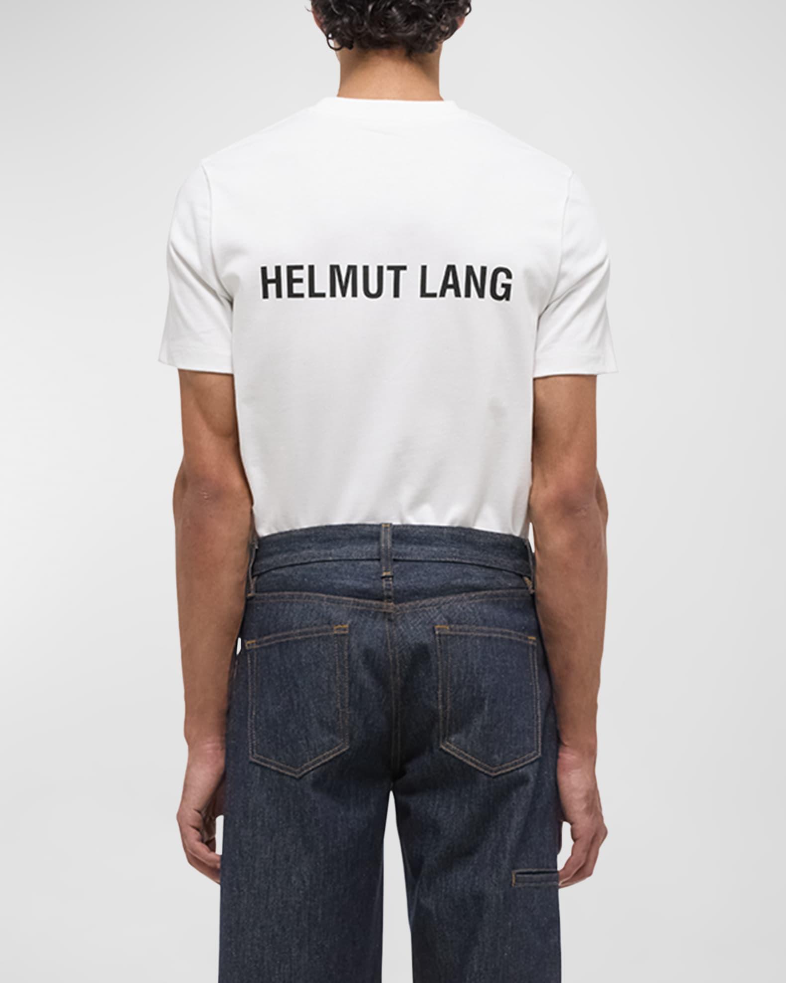 Men's Logo-Back Short-Sleeve Heavy Cotton T-Shirt Product Image