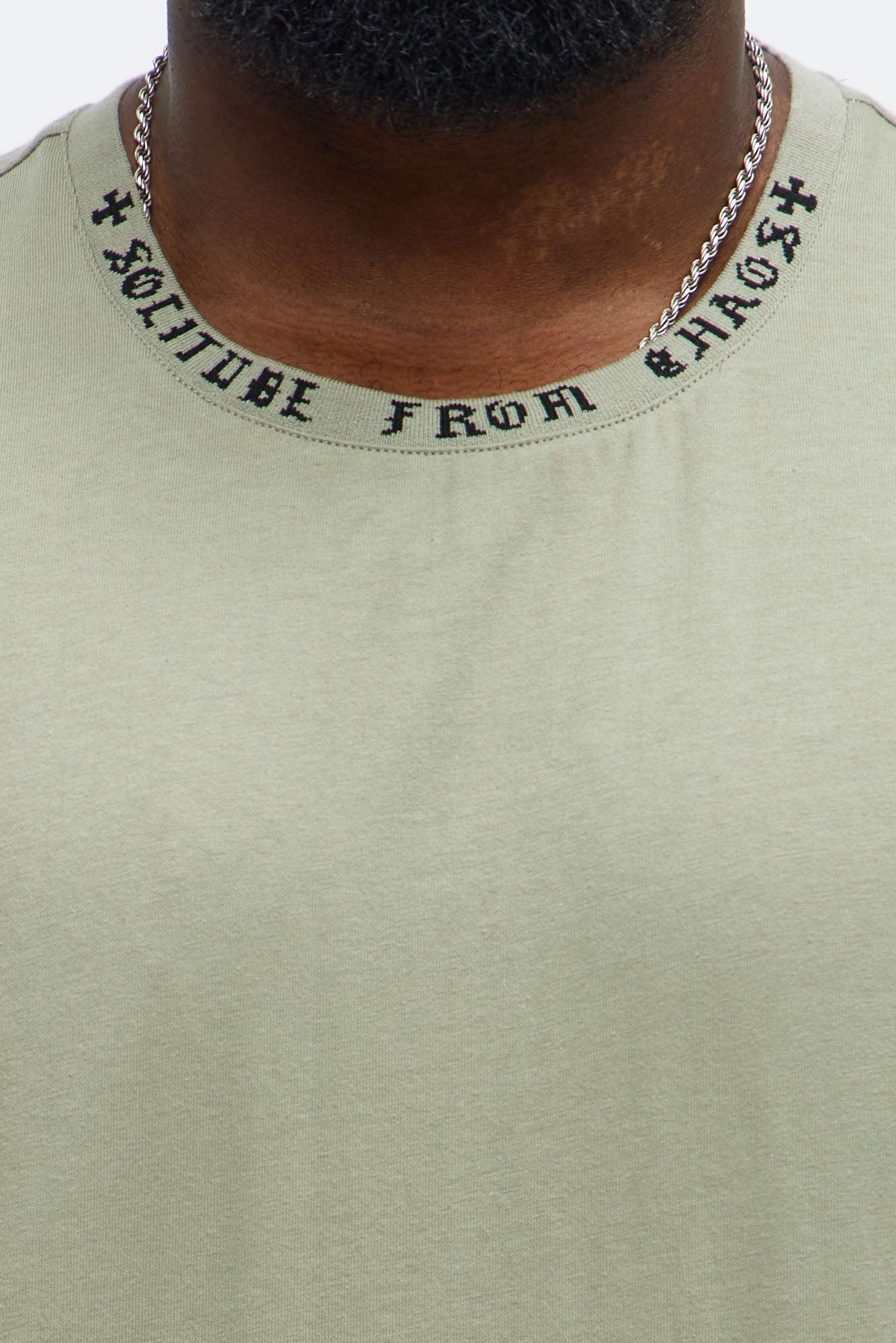 Short Sleeve Solitude From Chaos Tee - Sage Male Product Image