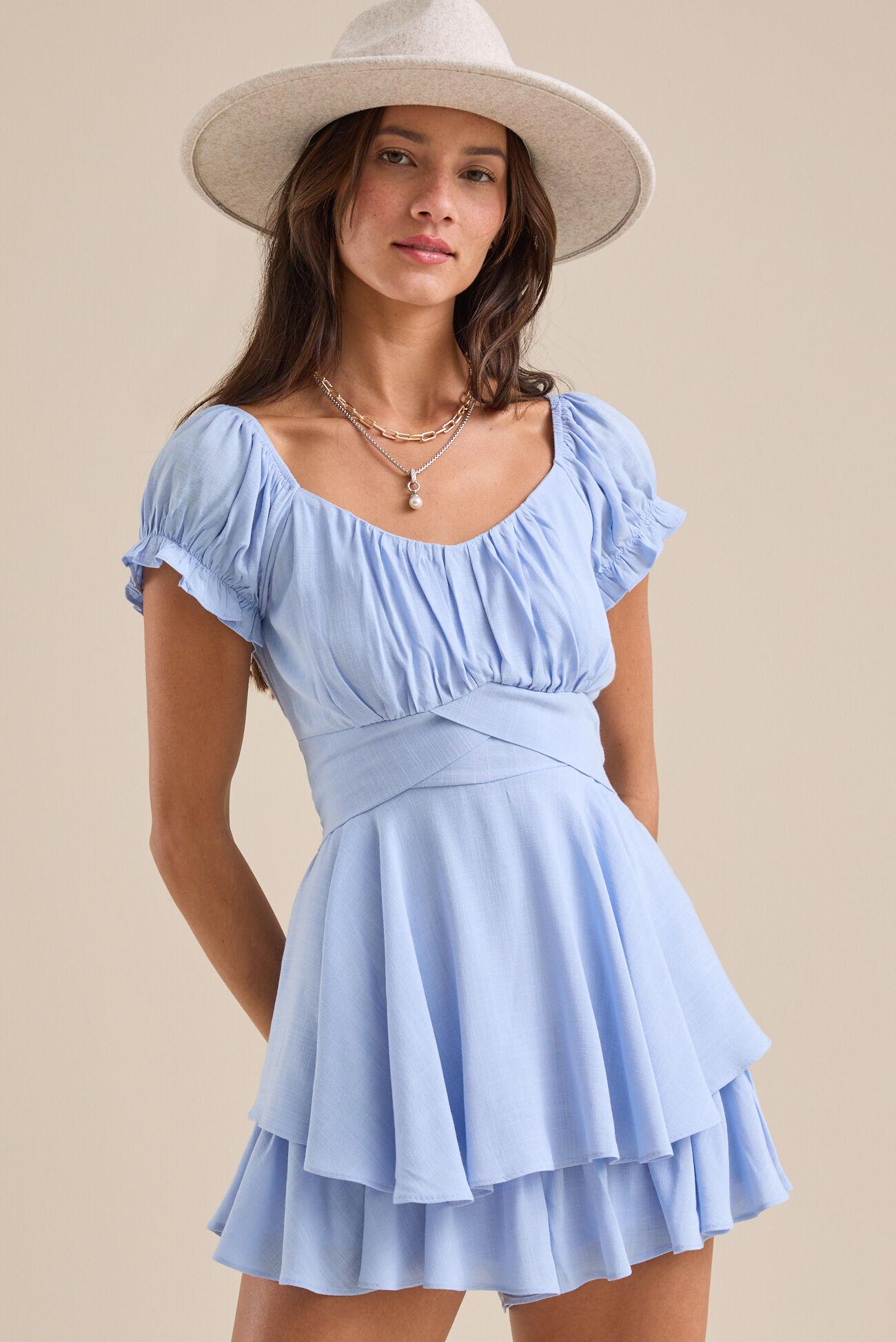 Haisley Double Layered Romper Product Image