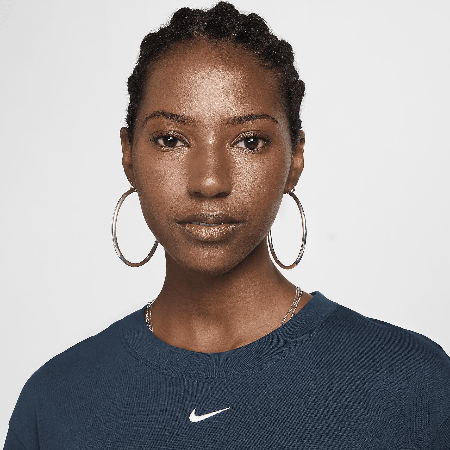 Nike Womens Nike NSW Essential Short Sleeve Dress T-Shirt - Womens Product Image