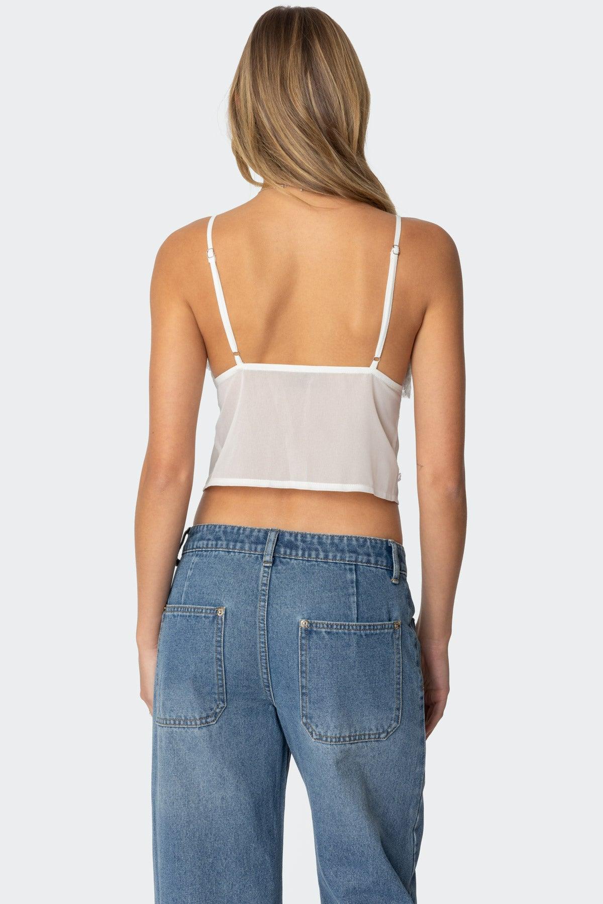 Ruffled Babydoll Top Product Image