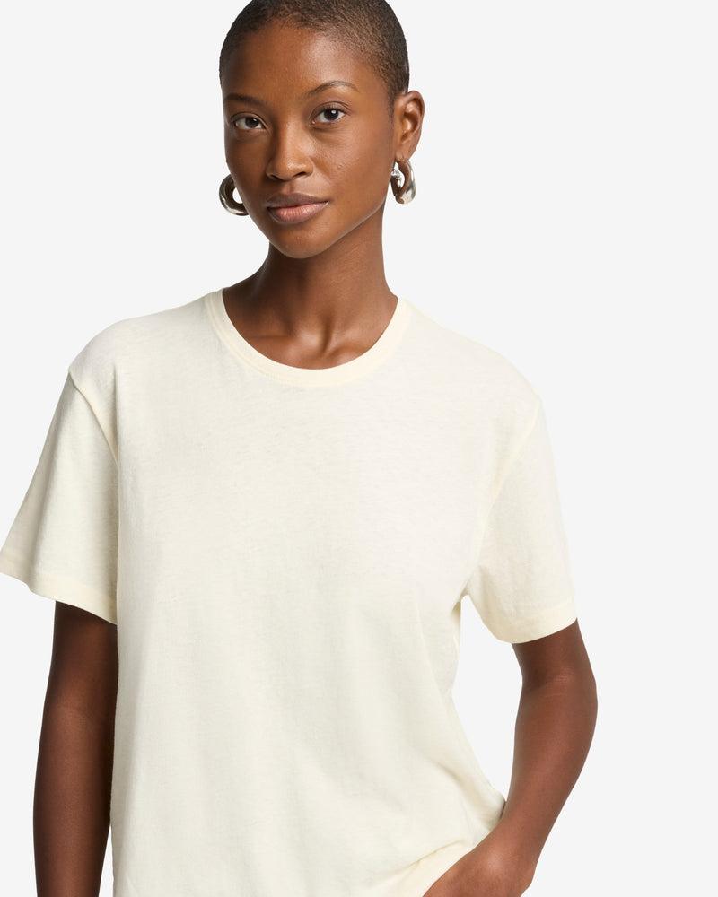 Linen Blend Tee Product Image