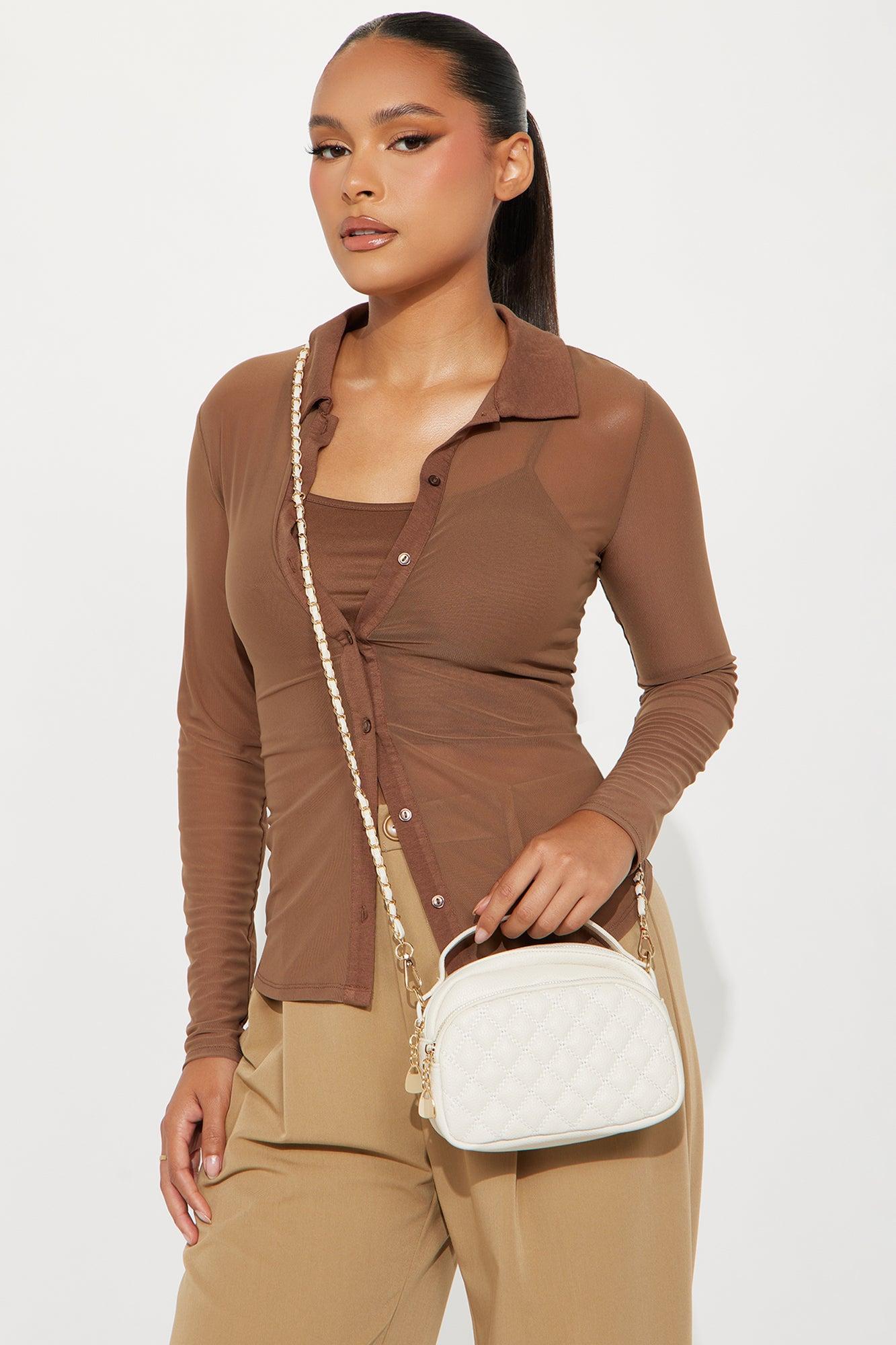No Other Way To Say It Crossbody Bag - Ivory Product Image
