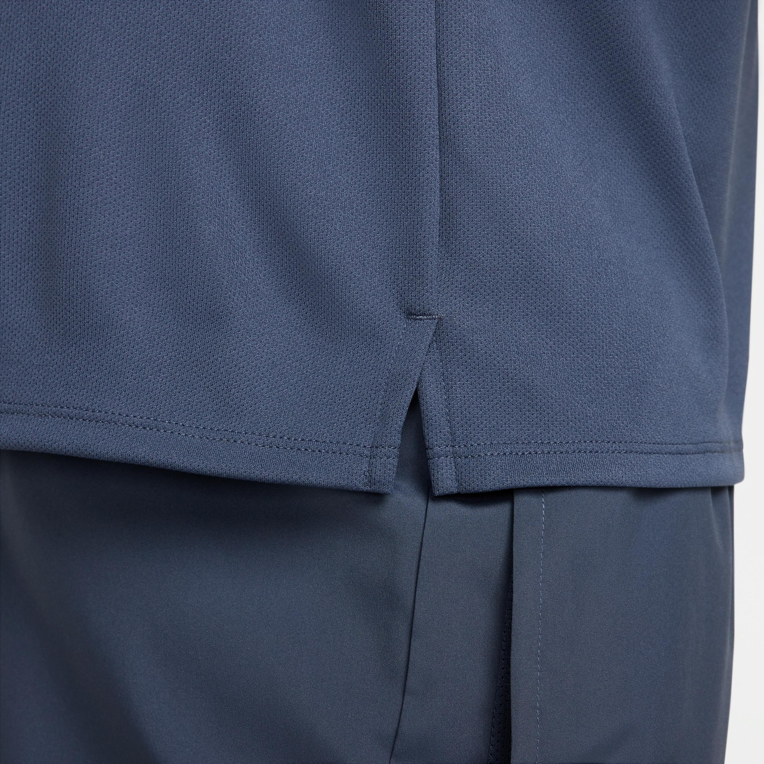 Nike Mens Miler Dri-FIT UV Short-Sleeve Running Top | DV9315-437 Product Image