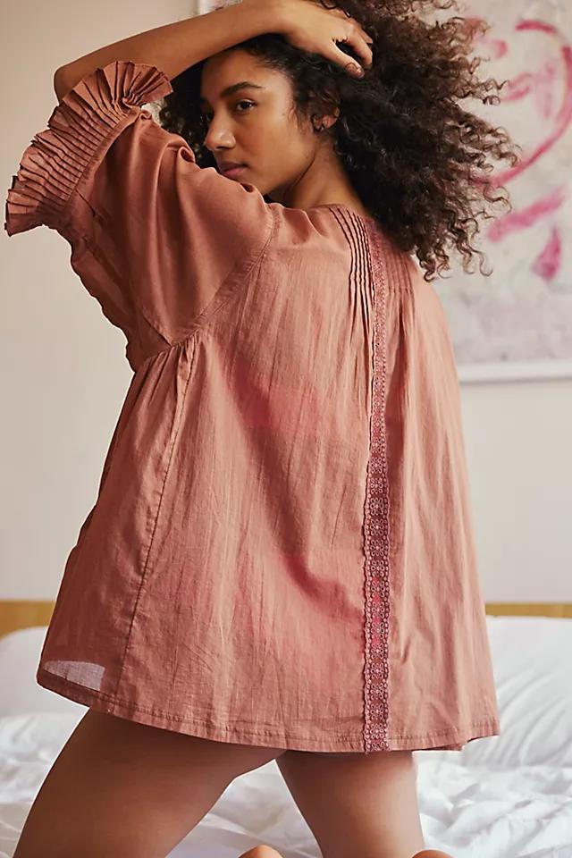 Hey Lover Solid Sleep Shirt Product Image