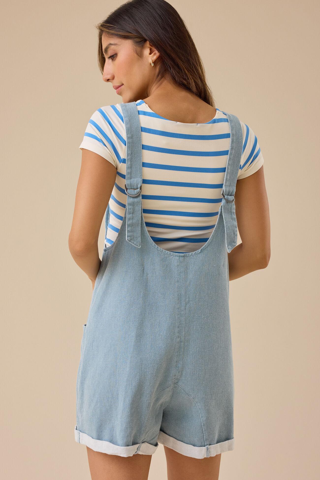 Sally Sleeveless Shortalls Product Image