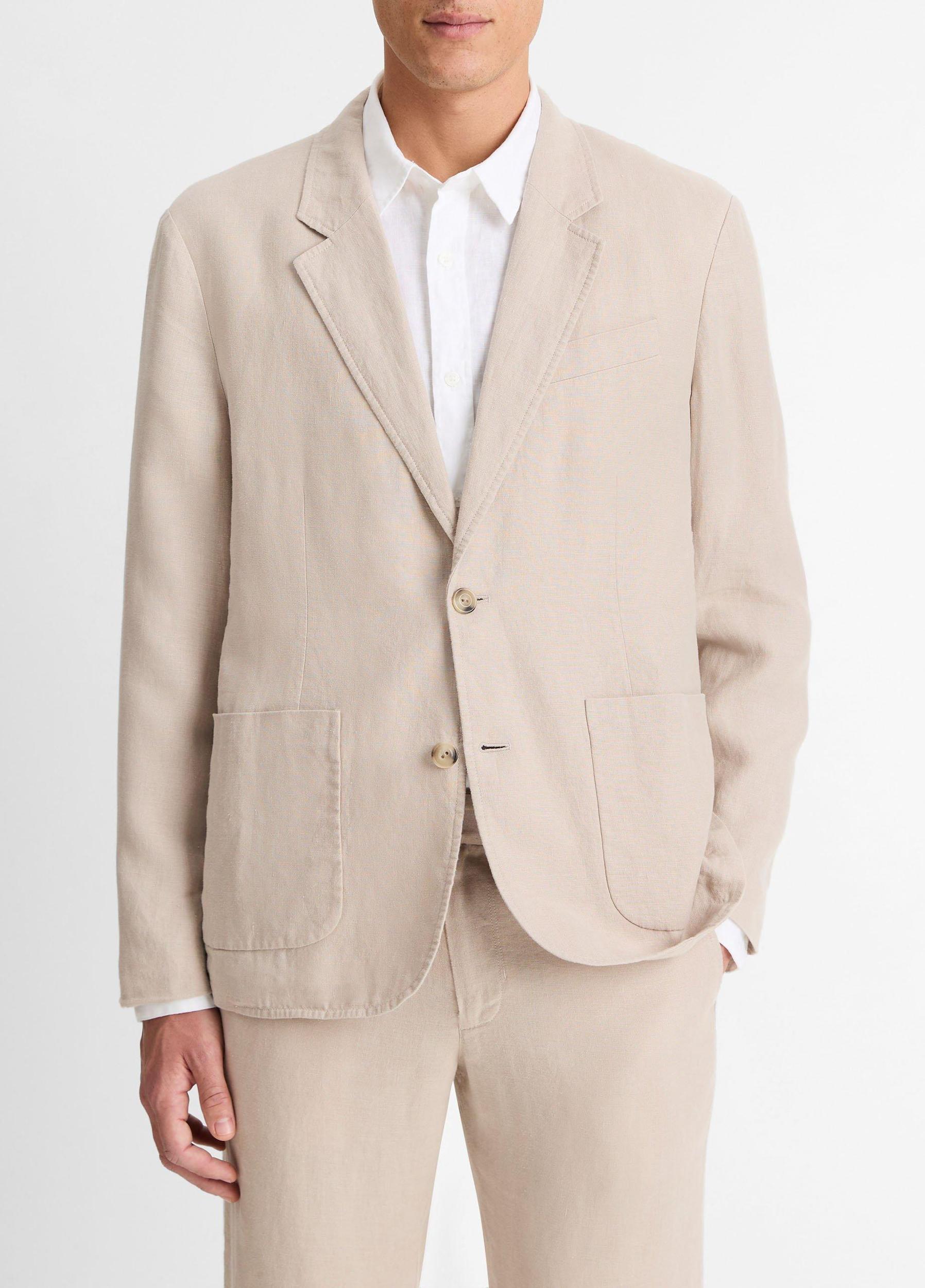 Relaxed Hemp Blazer Product Image