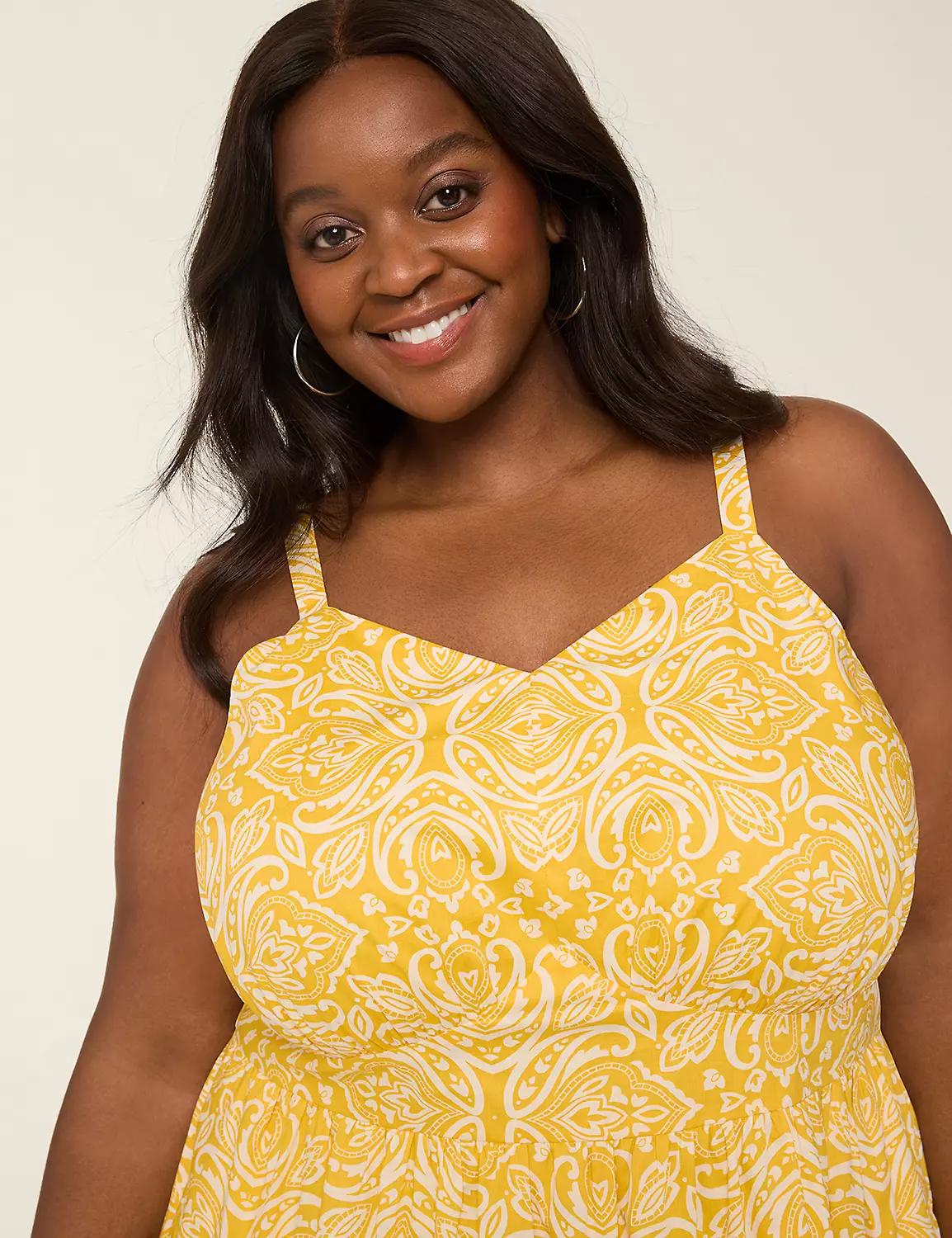 Shirred-Bodice Maxi Dress Product Image