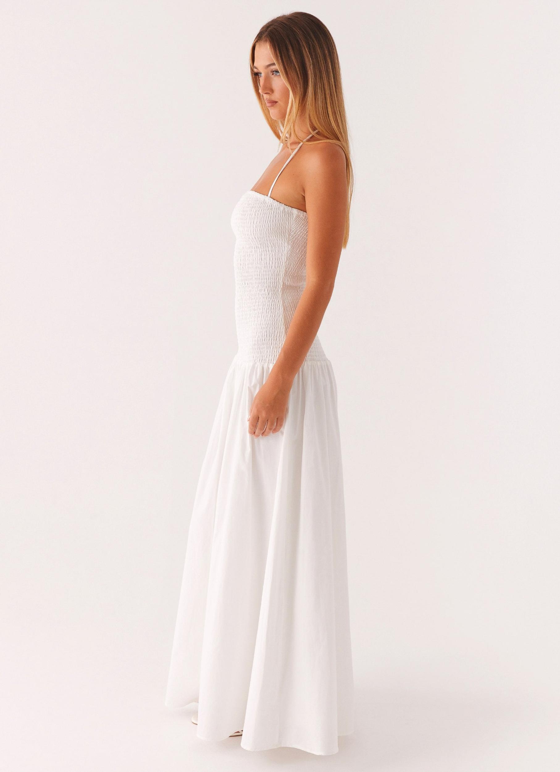 Zahra Maxi Dress - White Product Image