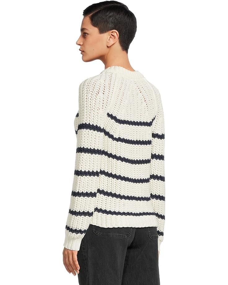 Women's Tommy Bahama Zoe Cotton Stripe Crew Product Image