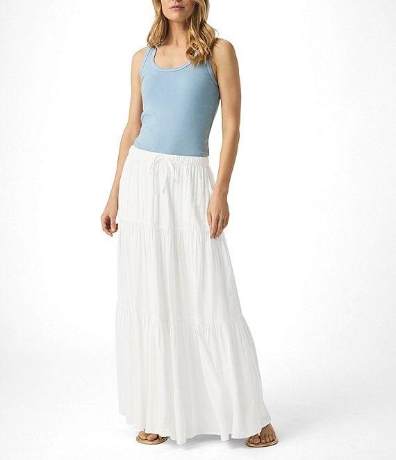 Splendid Melanie Knit Mid Rise A-Line Skirt Product Image