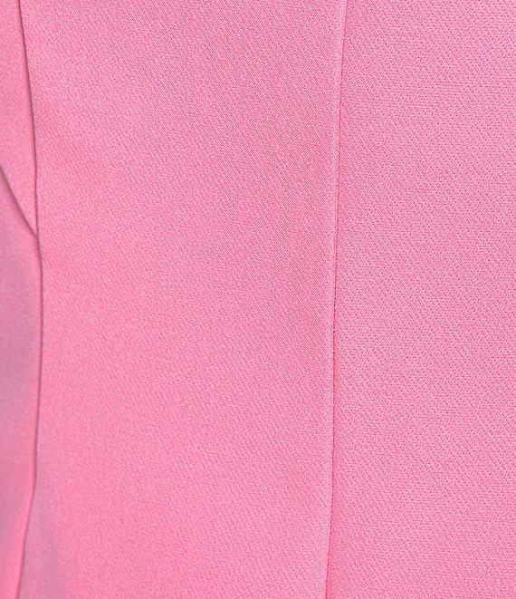 City Vibe Halter V-Neck Bow Back Dress Product Image